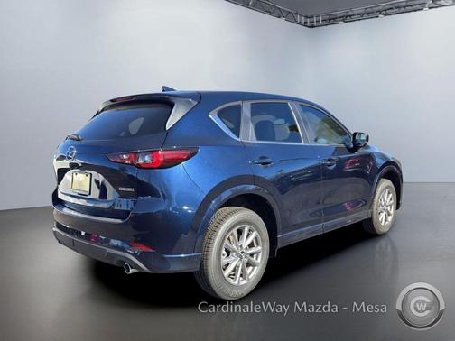 Deep Crystal Blue Mica 2025 Mazda CX-5 2.5 S Preferred Package