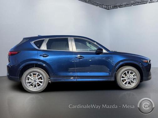 Deep Crystal Blue Mica 2025 Mazda CX-5 2.5 S Preferred Package