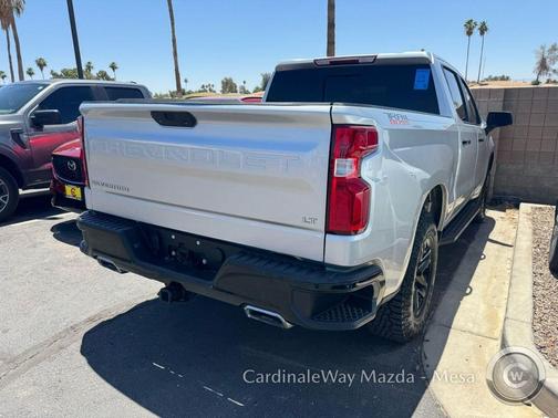 Silver Ice Metallic 2021 Chevrolet Silverado 1500 LT Trail Boss