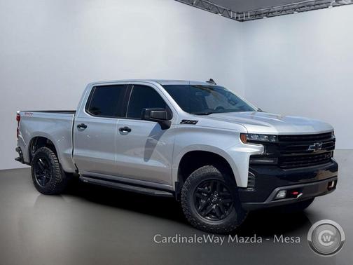 Silver Ice Metallic 2021 Chevrolet Silverado 1500 LT Trail Boss