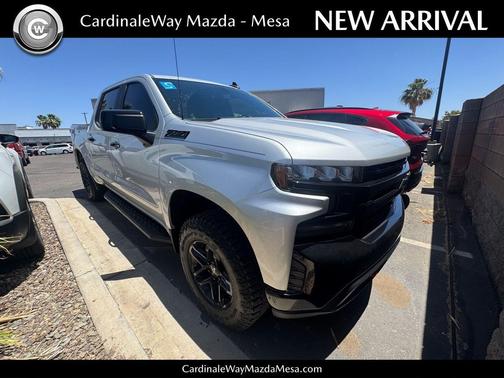 Silver Ice Metallic 2021 Chevrolet Silverado 1500 LT Trail Boss