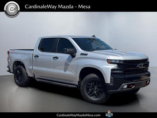Silver Ice Metallic 2021 Chevrolet Silverado 1500 LT Trail Boss