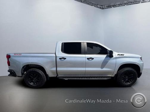 Silver Ice Metallic 2021 Chevrolet Silverado 1500 LT Trail Boss