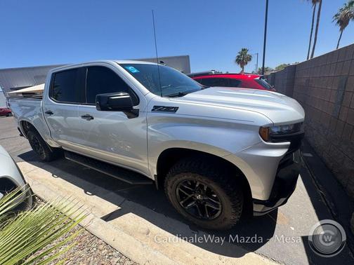 Silver Ice Metallic 2021 Chevrolet Silverado 1500 LT Trail Boss