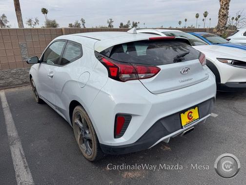 Chalk White 2019 Hyundai Veloster 2