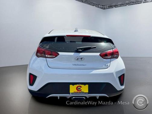 Chalk White 2019 Hyundai Veloster 2