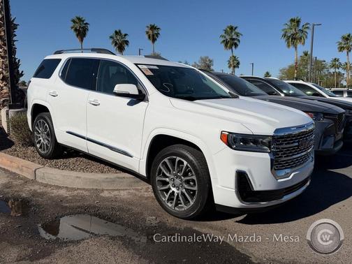 Summit White 2023 GMC Acadia Denali