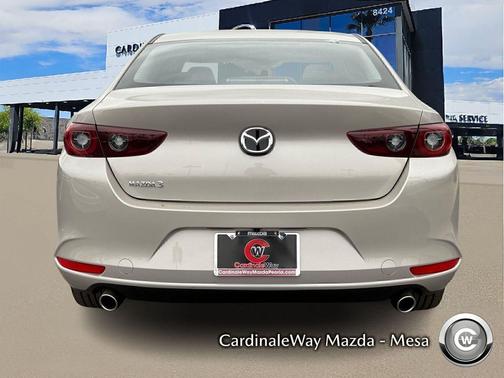 Platinum Quartz Metallic 2026 Mazda Mazda3 FWD w/Preferred Package