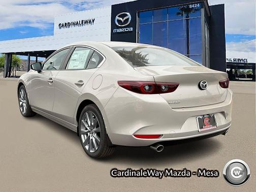 Platinum Quartz Metallic 2026 Mazda Mazda3 FWD w/Preferred Package