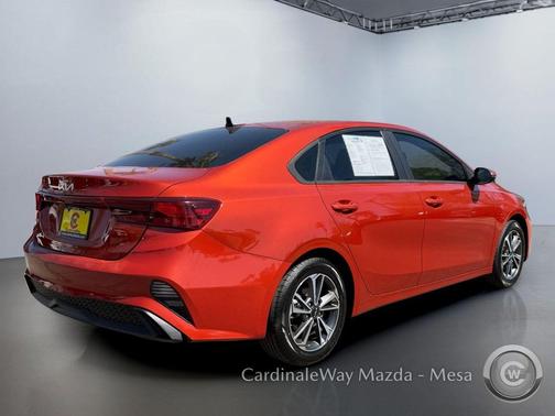 Fire Orange 2023 Kia Forte LXS
