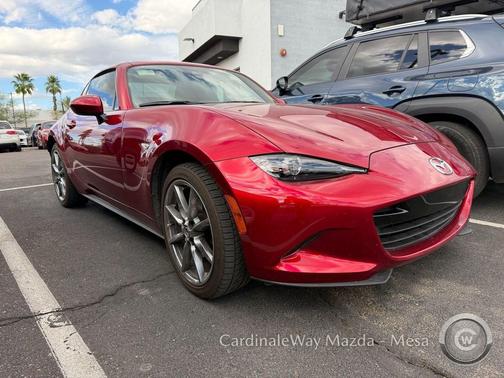 Soul Red Crystal Metallic 2022 Mazda MX-5 Miata RF Grand Touring