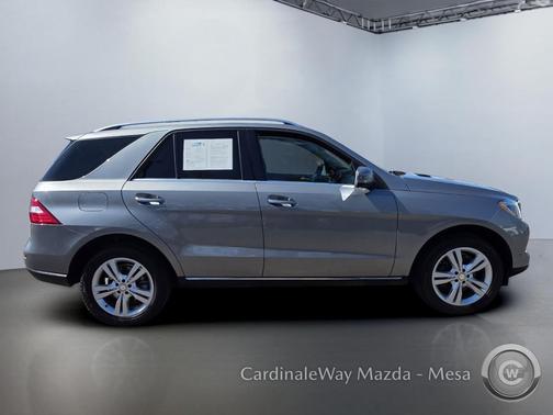 Palladium Silver 2013 Mercedes-Benz M-Class ML 350