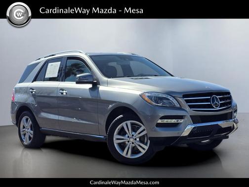 Palladium Silver 2013 Mercedes-Benz M-Class ML 350