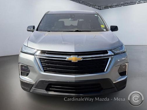 Sterling Gray Metallic 2023 Chevrolet Traverse LS