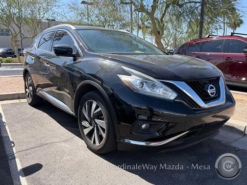 Magnetic Black 2016 Nissan Murano Hybrid Platinum