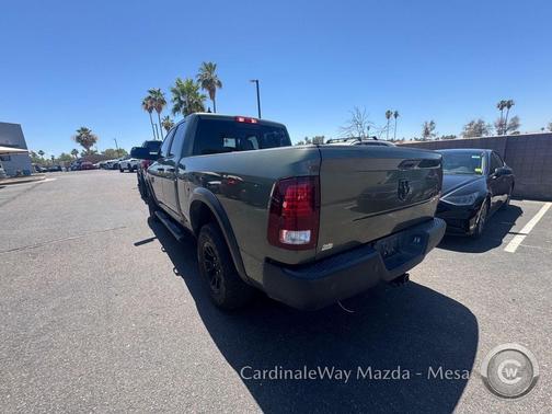 Olive Green Pearlcoat 2021 RAM 1500 Classic Warlock Quad Cab 4x4 6'4' Box