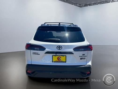 Wind Chill Pearl/Jet Black 2025 Toyota Corolla Hybrid L