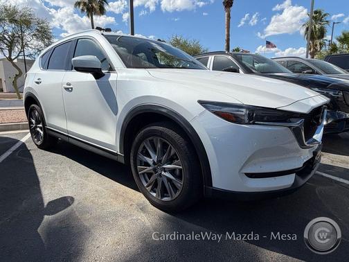 Snowflake White Pearl Mica 2021 Mazda CX-5 Grand Touring