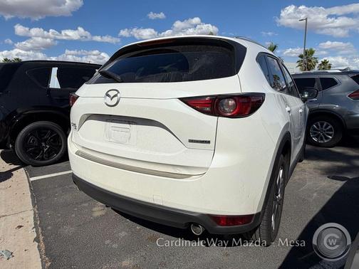 Snowflake White Pearl Mica 2021 Mazda CX-5 Grand Touring
