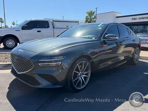 Black Forest Green 2022 Genesis G70 3.3T RWD