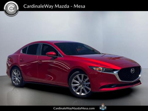 Soul Red Crystal Metallic 2019 Mazda Mazda3 FWD w/Preferred Package