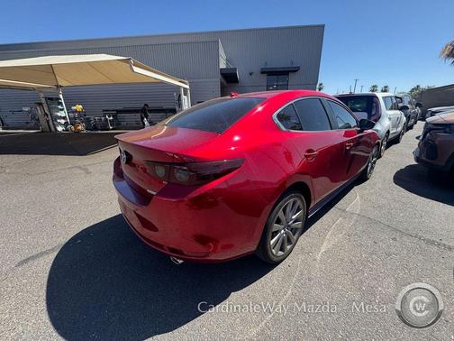 Soul Red Crystal Metallic 2019 Mazda Mazda3 FWD w/Preferred Package