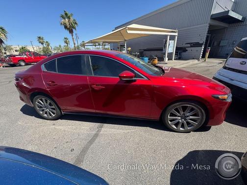 Soul Red Crystal Metallic 2019 Mazda Mazda3 FWD w/Preferred Package