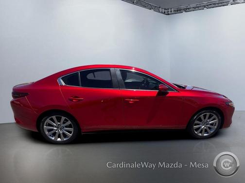 Soul Red Crystal Metallic 2019 Mazda Mazda3 FWD w/Preferred Package