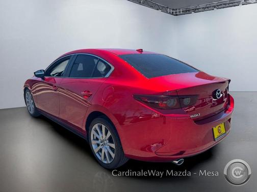 Soul Red Crystal Metallic 2019 Mazda Mazda3 FWD w/Preferred Package