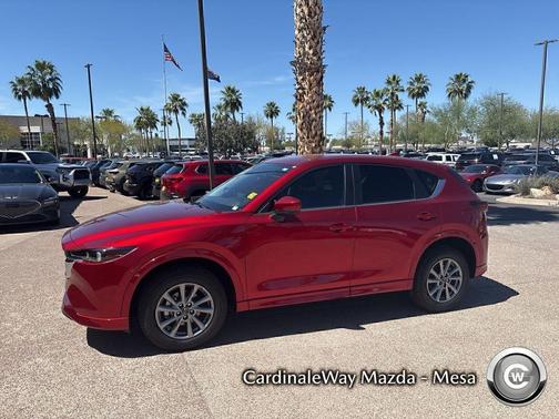 Soul Red Crystal Metallic 2025 Mazda CX-5 2.5 S Preferred Package