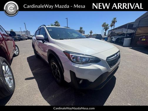 Crystal White Pearl 2021 Subaru Crosstrek Premium