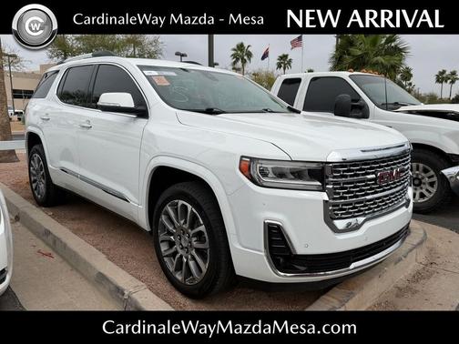 Summit White 2023 GMC Acadia Denali