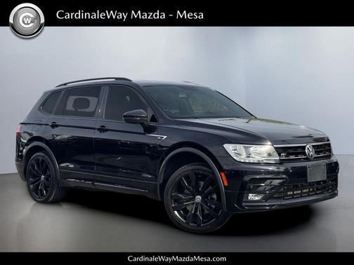 Deep Black 2021 Volkswagen Tiguan 2.0T SE R-Line Black
