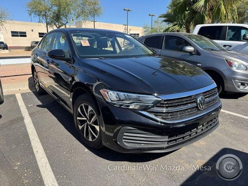 Deep Black Pearl 2024 Volkswagen Jetta 1.5T S
