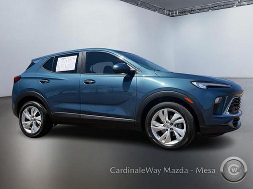 Ocean Blue Metallic 2024 Buick Encore GX Preferred