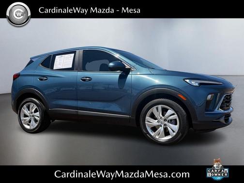 Ocean Blue Metallic 2024 Buick Encore GX Preferred