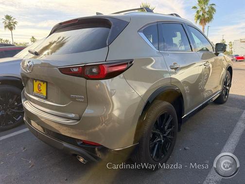 Zircon Sand Metallic 2024 Mazda CX-5 2.5 Carbon Turbo