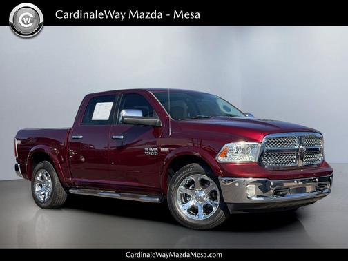 Delmonico Red Pearlcoat 2017 RAM 1500 Laramie