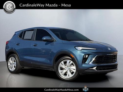 Ocean Blue Metallic 2024 Buick Encore GX Preferred