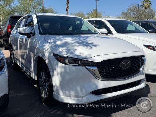Rhodium White Metallic 2025 Mazda CX-5 2.5 S Preferred Package