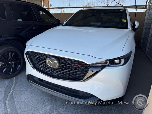 Rhodium White Metallic 2023 Mazda CX-5 2.5 Turbo