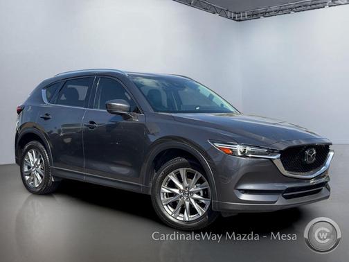 Machine Gray Metallic 2021 Mazda CX-5 Grand Touring