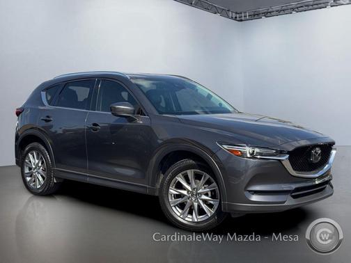 Machine Gray Metallic 2021 Mazda CX-5 Grand Touring