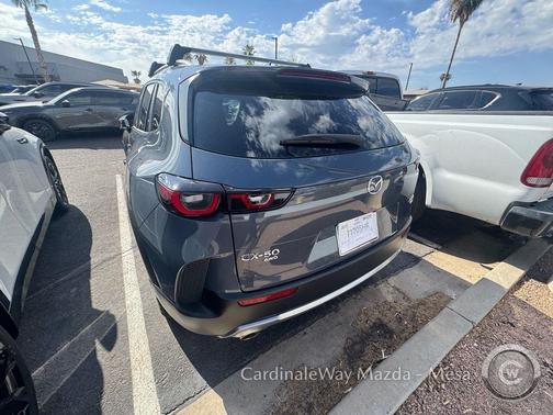 Polymetal Gray Metallic 2025 Mazda CX-50 2.5 Turbo Meridian Edition