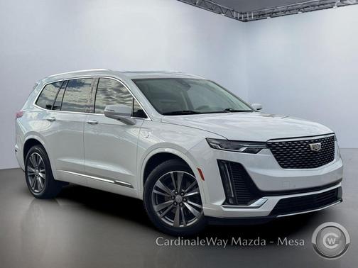 Crystal White Tricoat 2021 Cadillac XT6 Premium Luxury FWD
