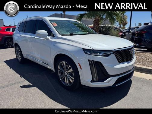 Crystal White Tricoat 2021 Cadillac XT6 Premium Luxury FWD