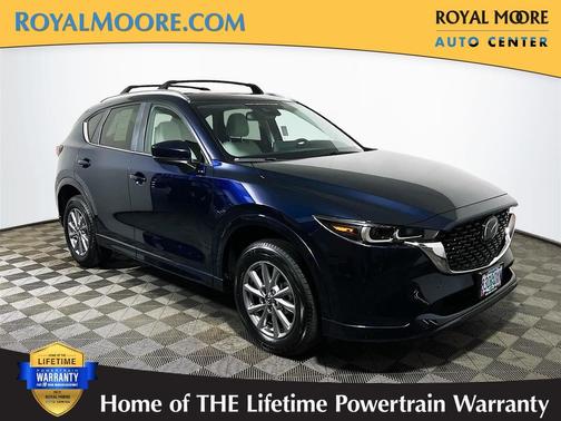Deep Crystal Blue Mica 2025 Mazda CX-5 2.5 S Preferred Package