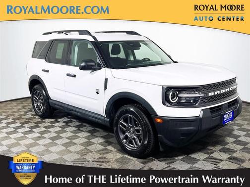 Oxford White 2025 Ford Bronco Sport Big Bend