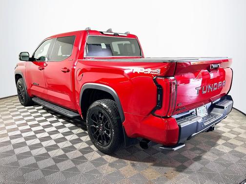 Supersonic Red 2025 Toyota Tundra Limited