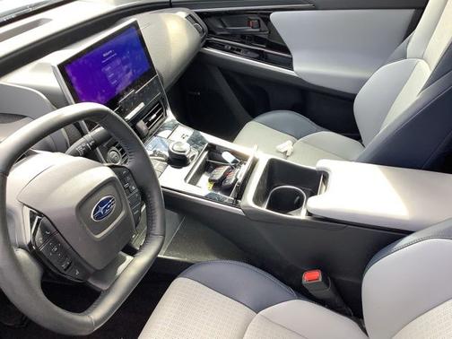 Cosmic White 2024 Subaru Solterra Touring
